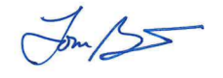 Tom Bennett Signature